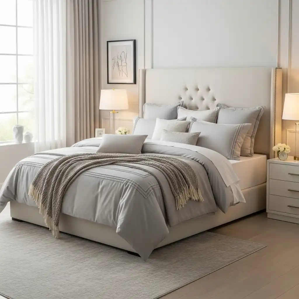 Classic Upholstered Headboard Style