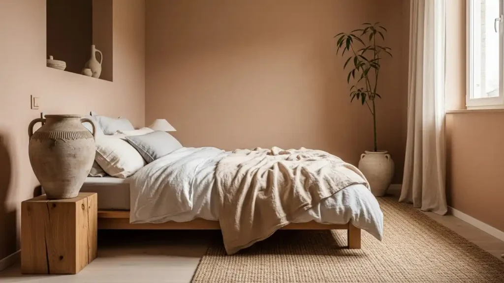 25 Japandi Bedroom Designs for Minimalist Comfort 5 Earth Toned Serenity