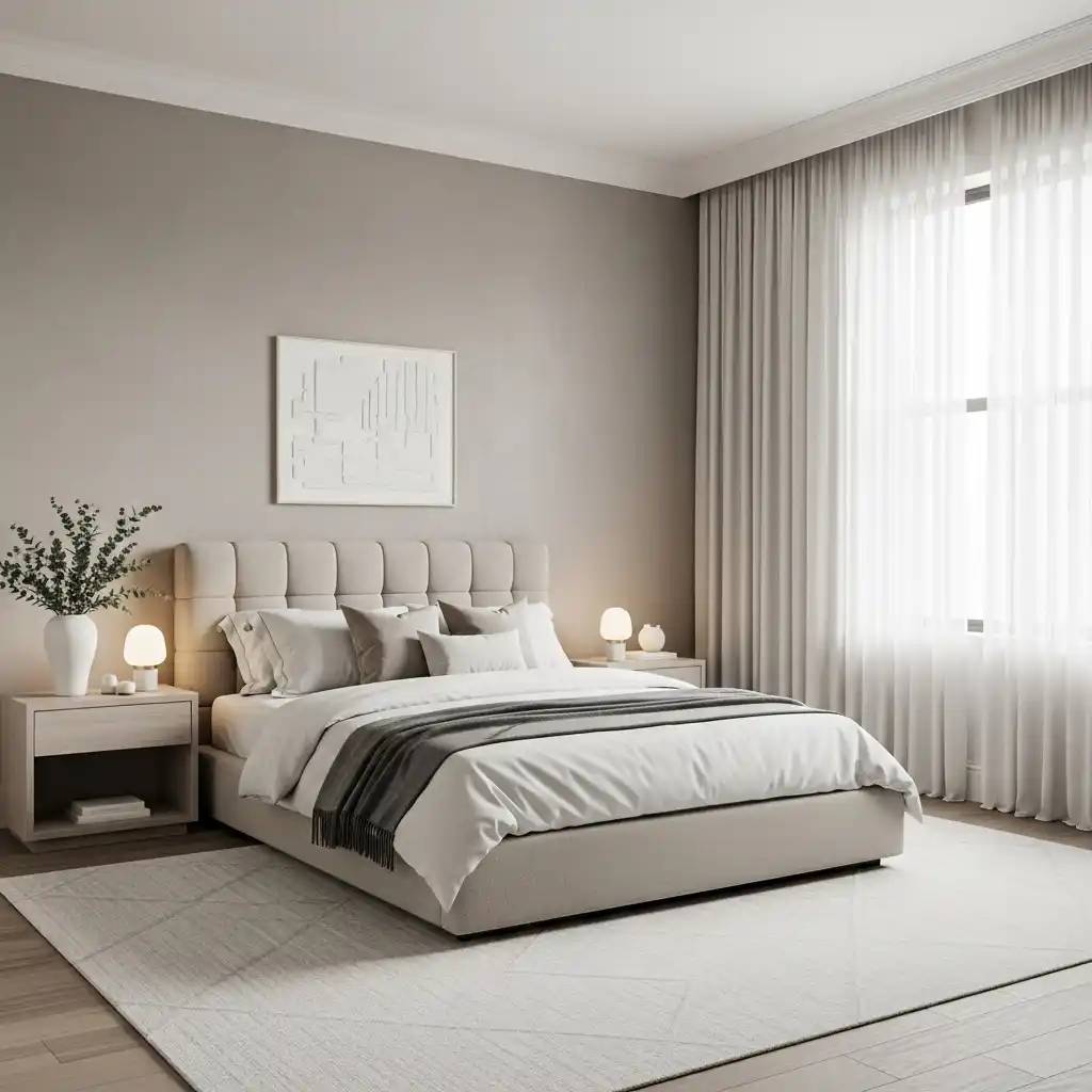 Elegant Bedroom with Minimal Decor