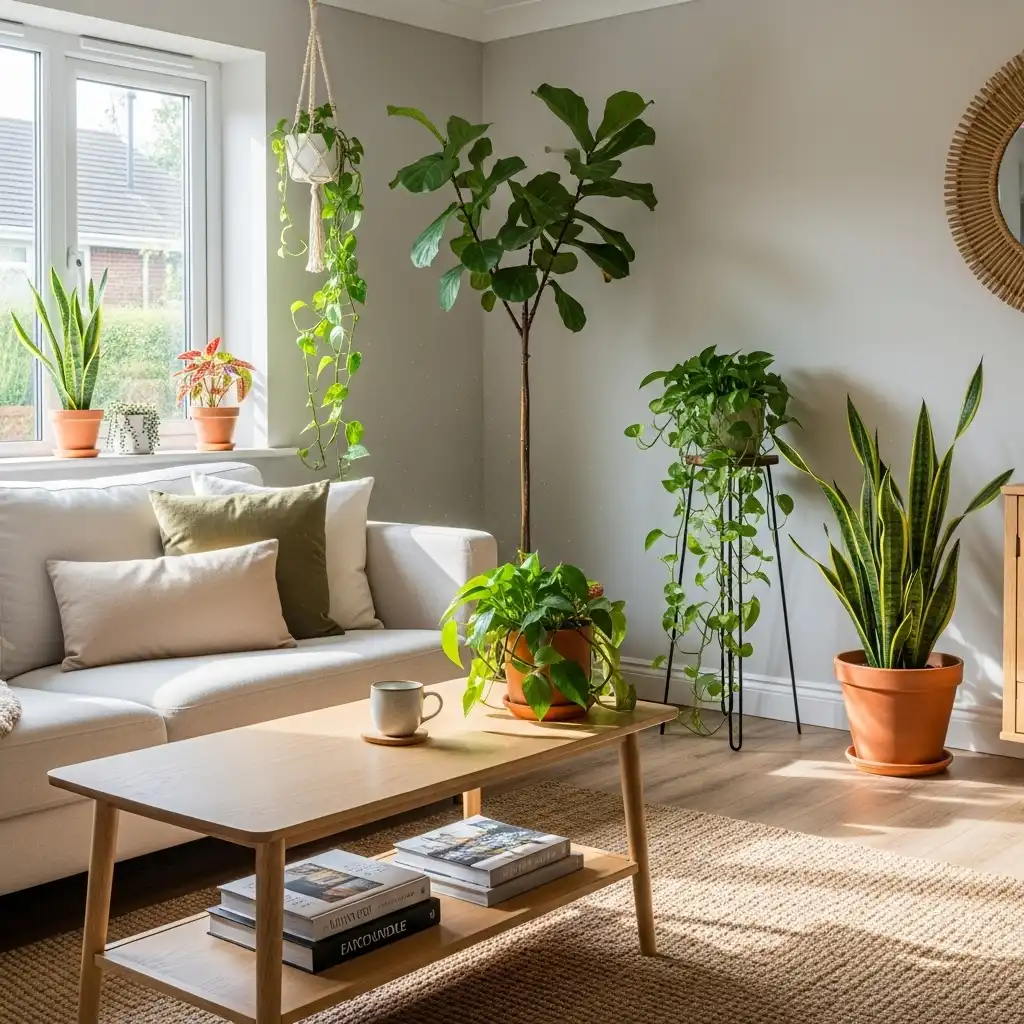 23 Cozy Living Room Ideas for a Warm Home Vibe 10 Indoor Plants