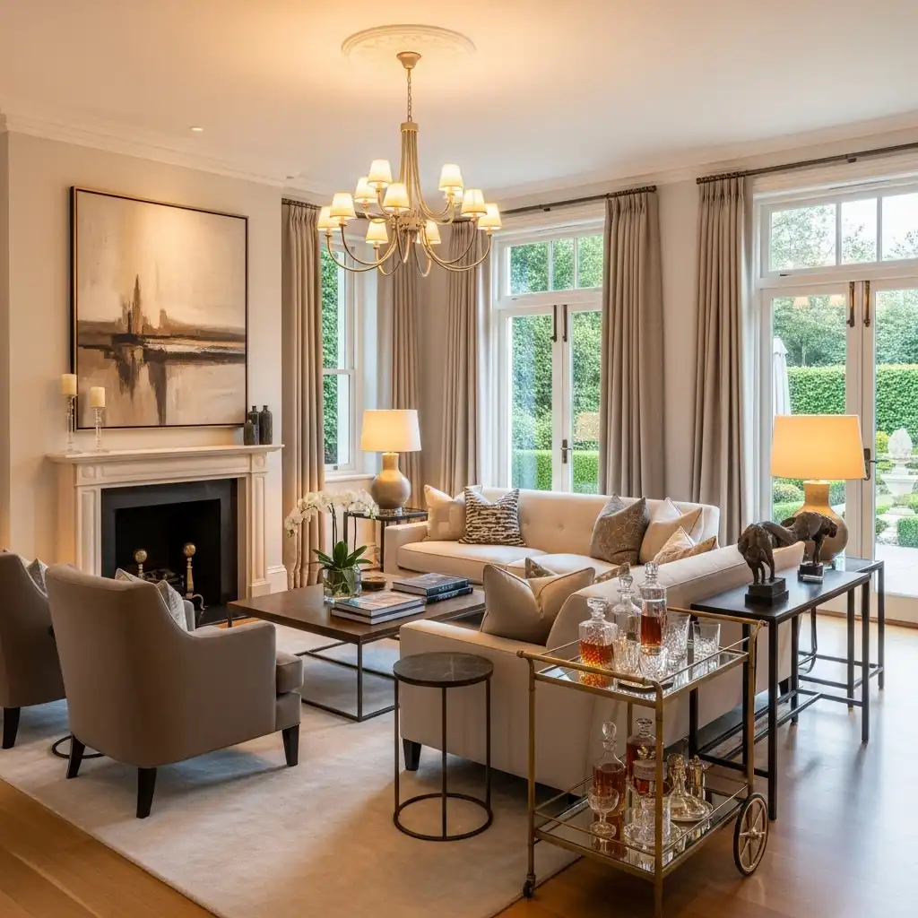 24 House Interior Design Inspirations You’ll Love 6 Luxurious Living Room Design