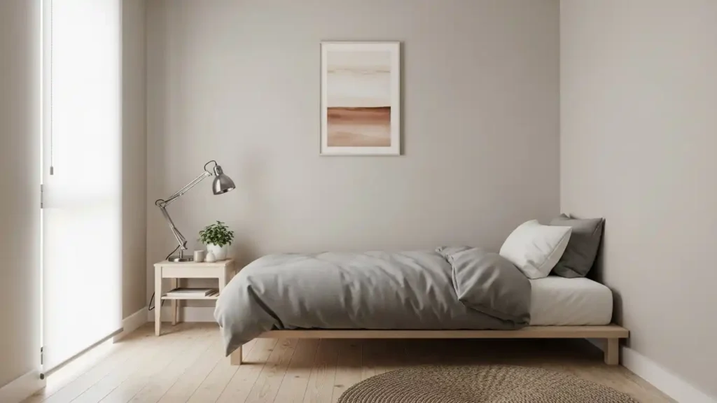 Minimal Decor Functional Layout
