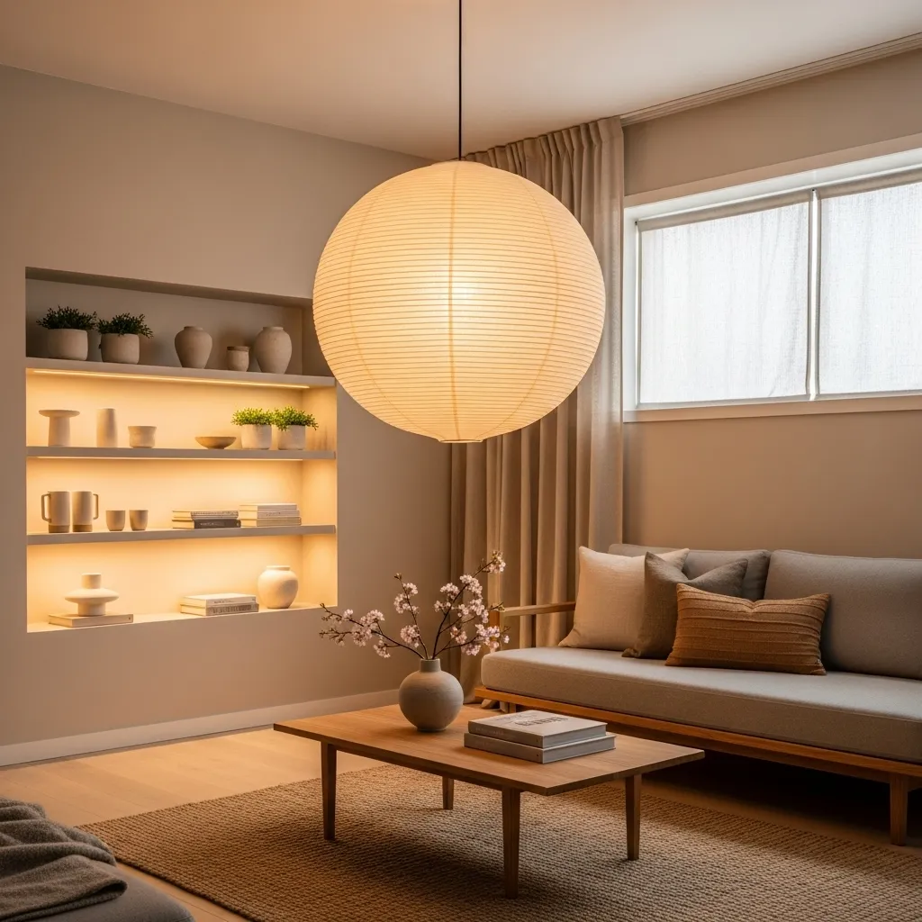 25 Japandi Living Room Ideas for Minimalist Comfort 9 Minimal Indoor Plants living room