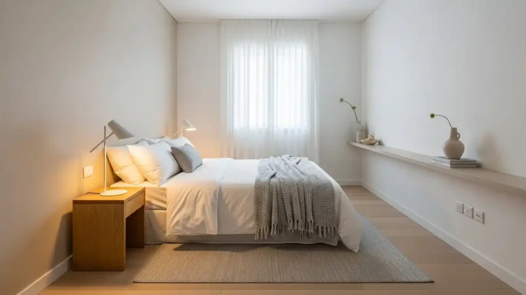 Narrow Room Linear Layout