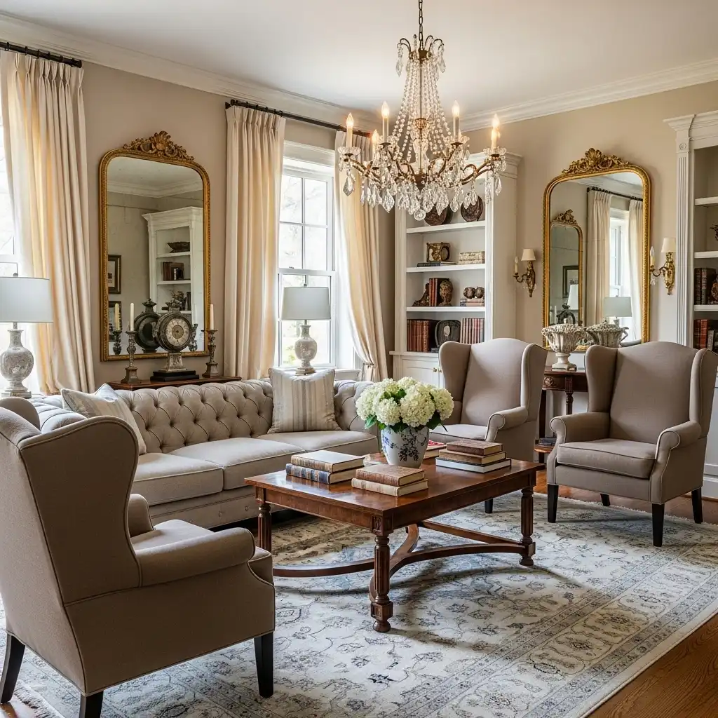 24 House Interior Design Inspirations You’ll Love 22 Neutral Luxury Bedrooms