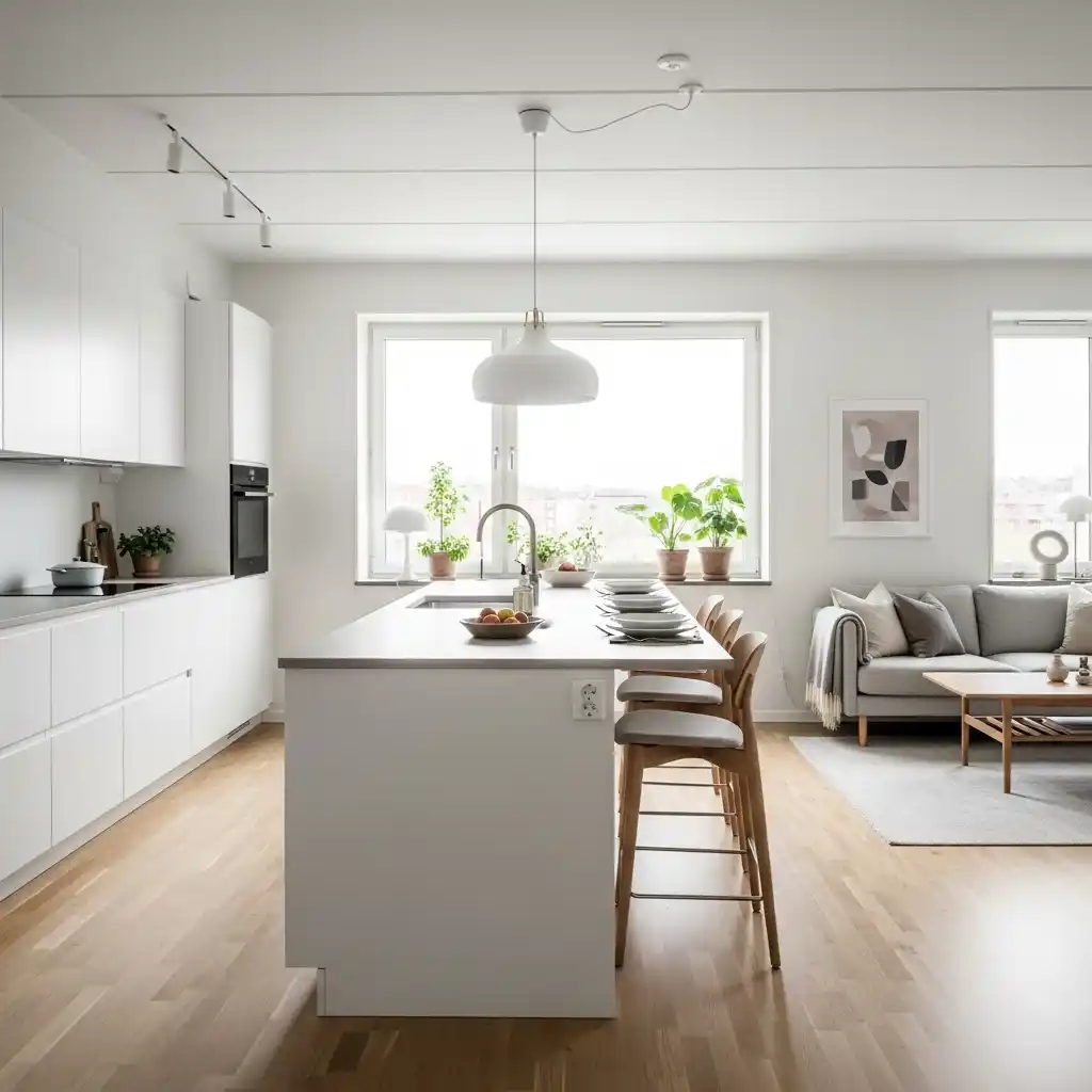 22 Kitchen Layout Ideas to Improve Space Flow 1 Open Concept Kitchen Layout