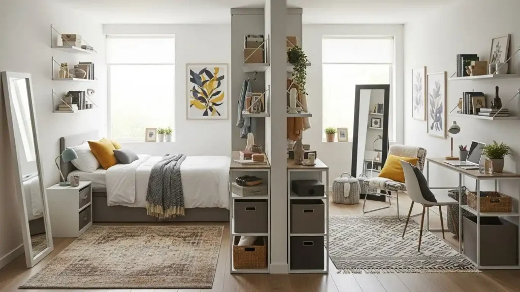 Studio Style Zoned Layout