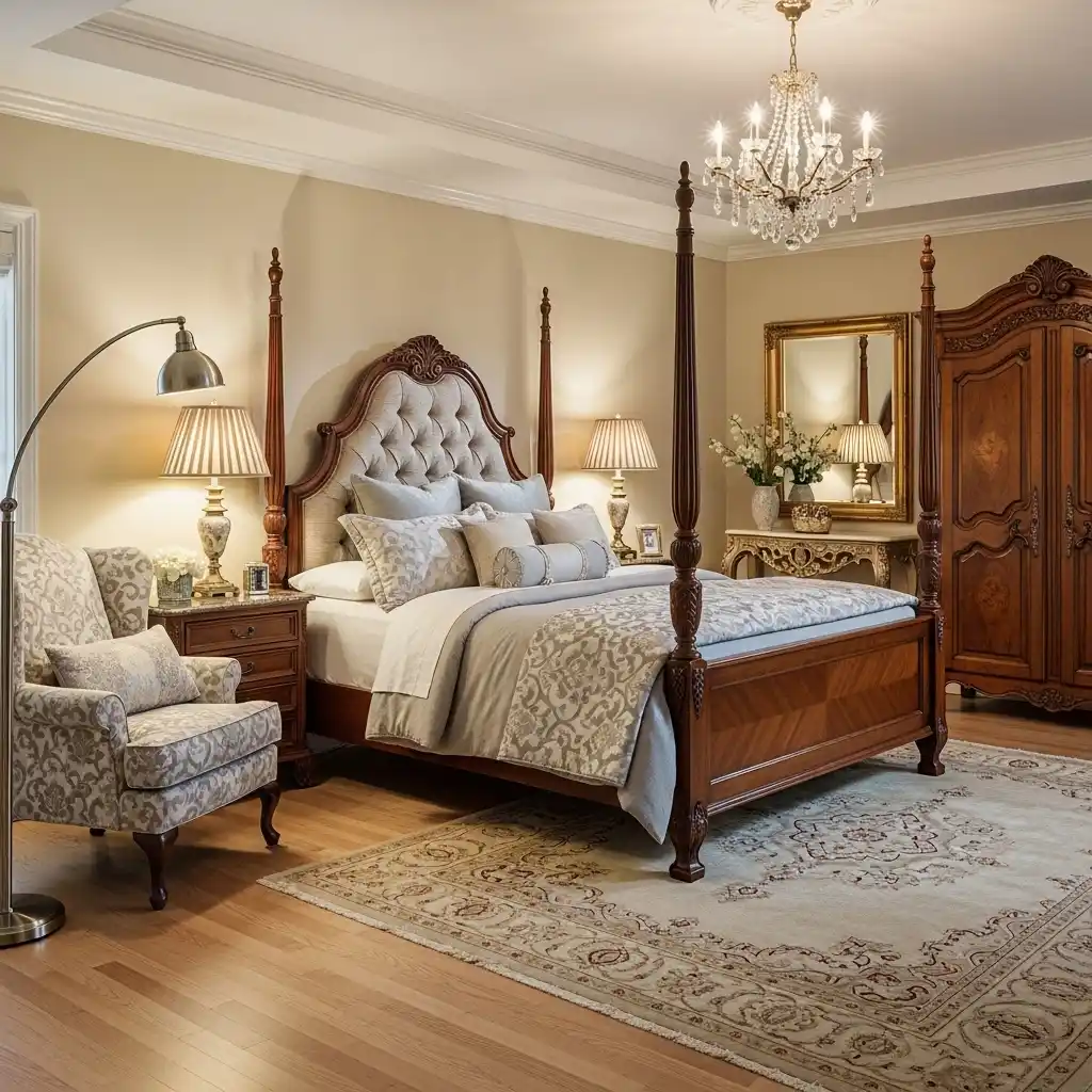 Traditional Elegant Bedroom Style
