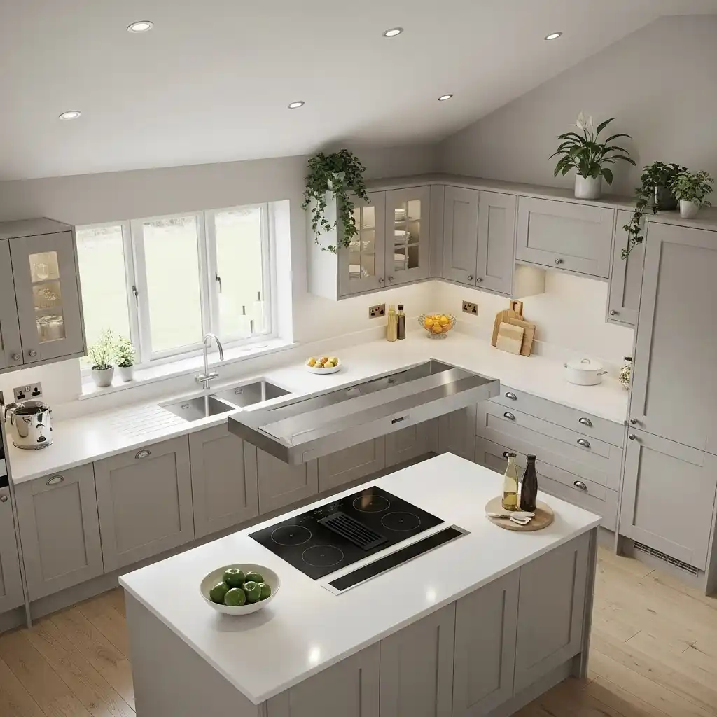 22 Kitchen Layout Ideas to Improve Space Flow 4 U Shaped Kitchen Layout