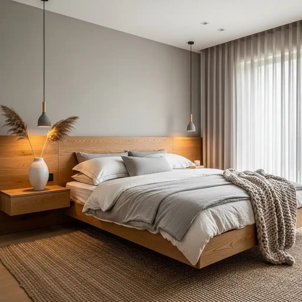 Warm Wood Modern Retreat