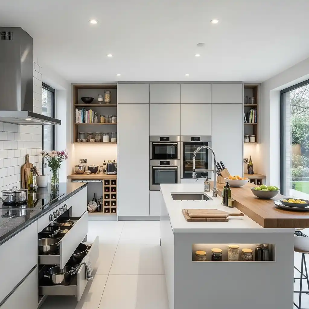 22 Kitchen Layout Ideas to Improve Space Flow 8 Zoned Kitchen Layout